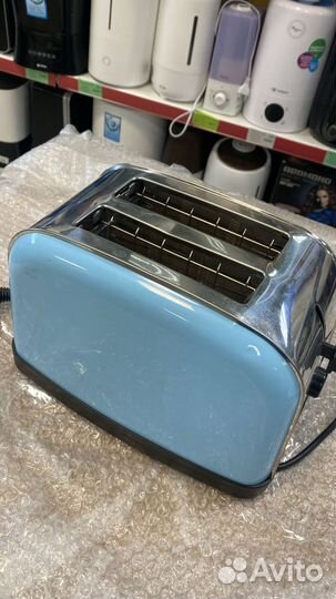 Тостер kitfort KT-2014-4 голубой