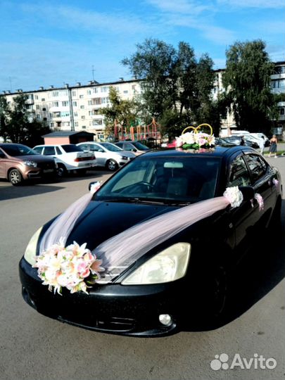 Свадебное украшение на машину (светло-розовый)