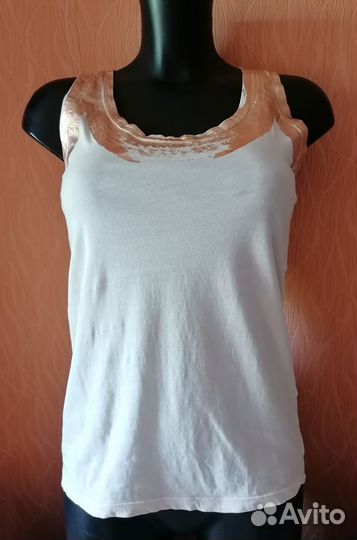 Топ Sisley 42 р хлопок