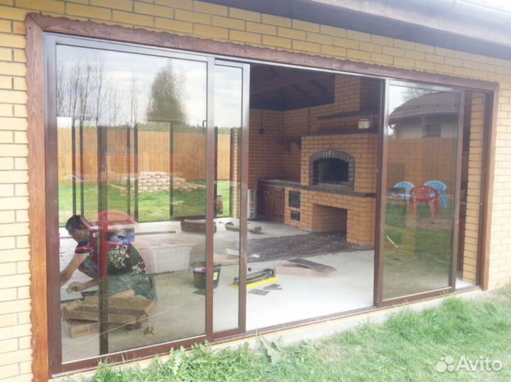 Остекление беседок и веранд