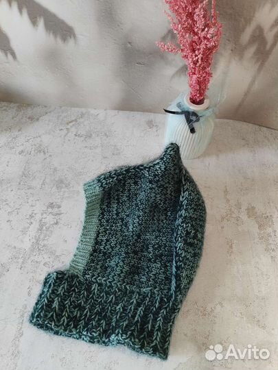 Шапка шлем с ушками