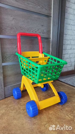 Тележка продуктовая (детская игровая)