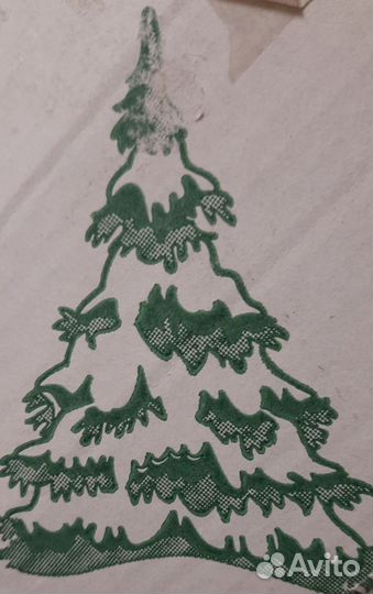 Ель искусственная белая