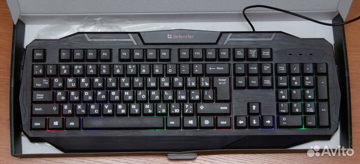 Клавиатура с подсветкой Defender ultra