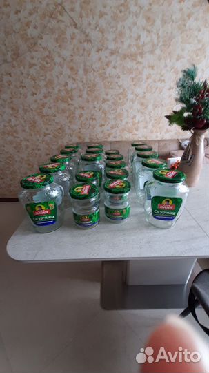 Банки стеклянные 1800 и 950мл -цена за 20шт