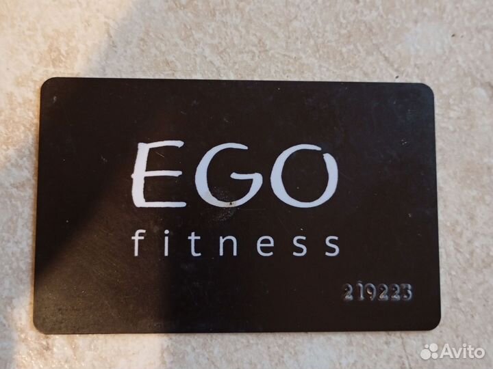 Продажа Абонемента в фитнес клуб Ego Fitness