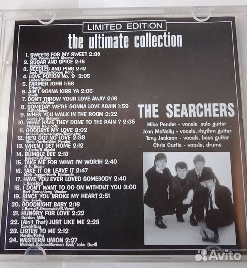 The Searchers The Ultimate Collection (лиц) / CD