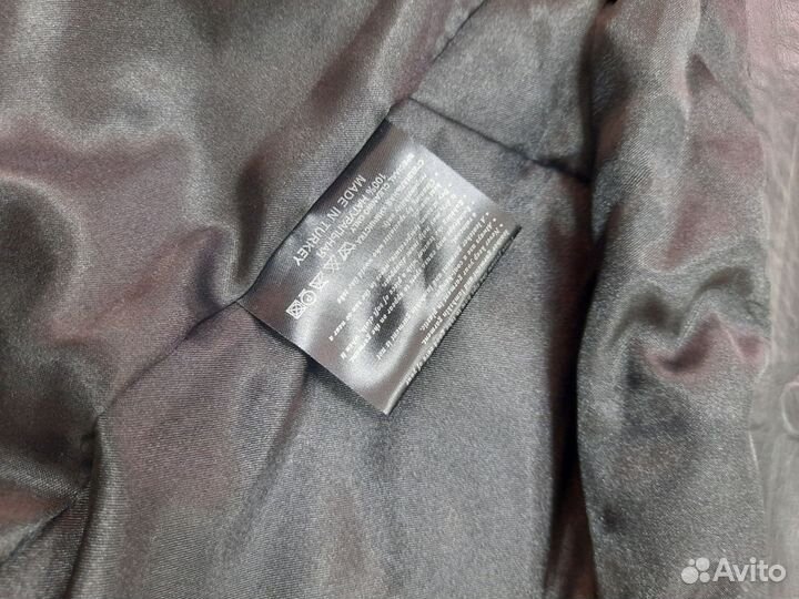 Куртка кожаная женская демисезонная