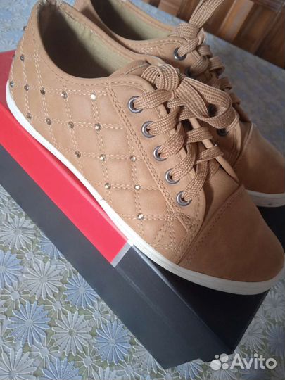 Кеды мокасины кроссовки женские р 36