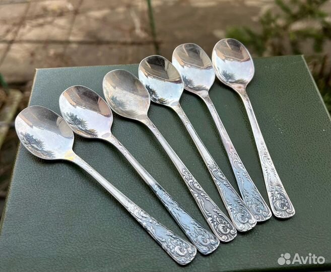 Мельхиор чайные ложки разных заводов