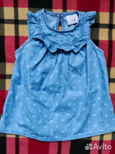 Платье для девочки 74