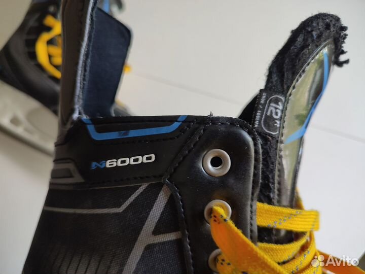 Хоккейные коньки bauer 47-48 размер