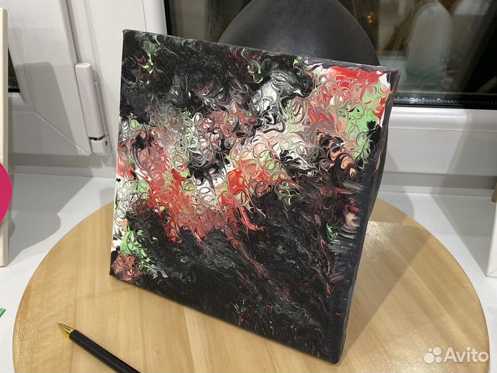 Картина абстракция акрил на холсте