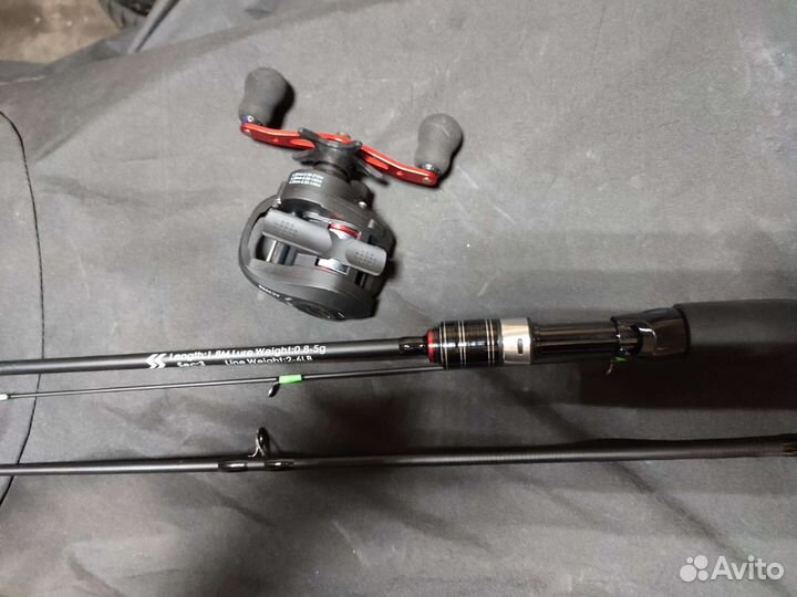 Спиннинг ультралайт с катушкой