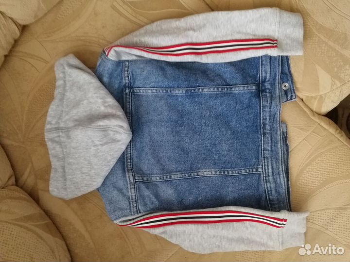 Джинсовая куртка для мальчика 104