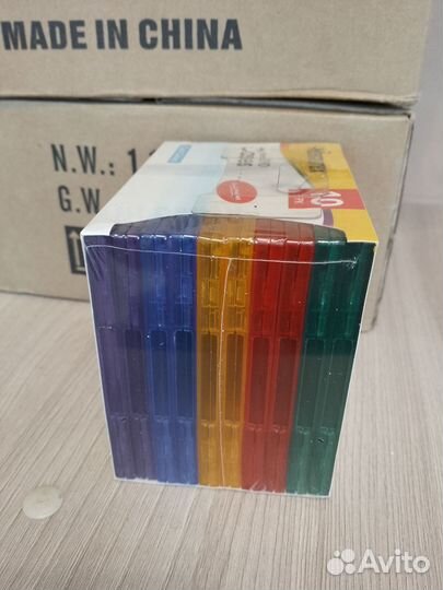 Memorex mini DVD cases, DVD-RW