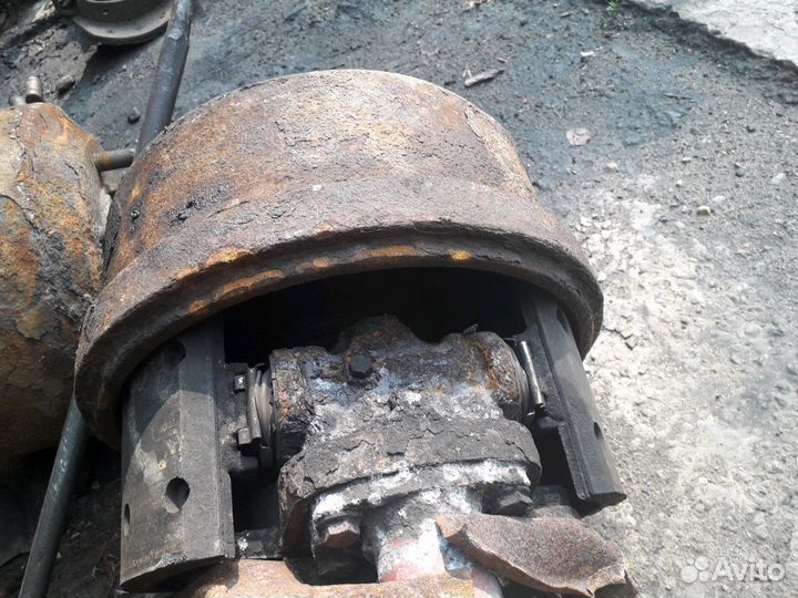 Барабаны тормозные передние 814-mercedes