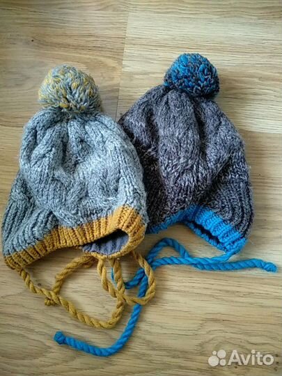 Шапка детская шерстяная 2-3 г