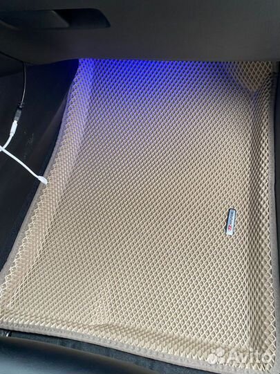 Автоковрики Kia rio 3D с бортами