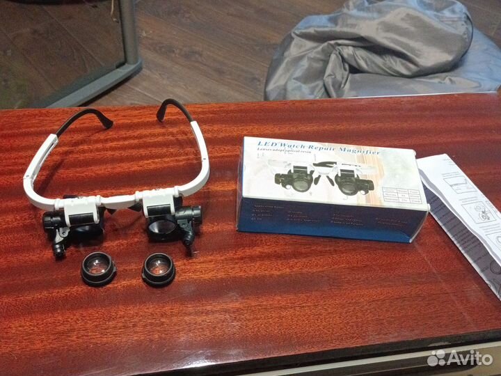 На лобная бинокулярная лупа