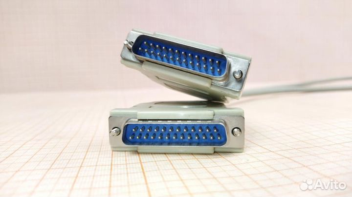 Кабель LPT DB-25(M) - DB-25(M) 1.8M