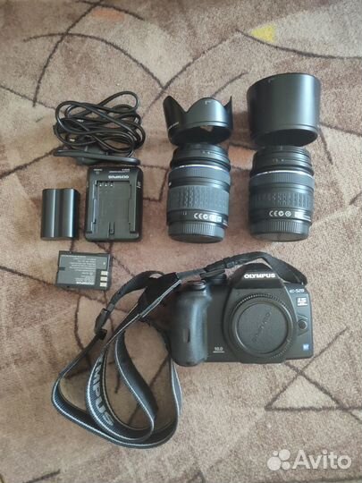 Olympus E-520 Double kit 14-42mm/40-150mm