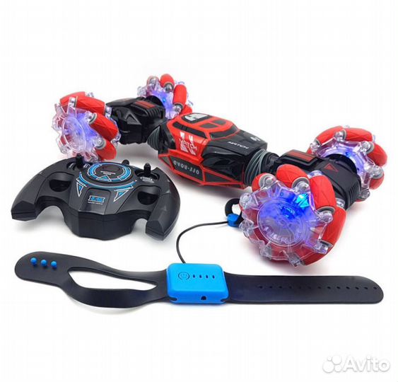 Машинка на П/У + Управление Браслетом