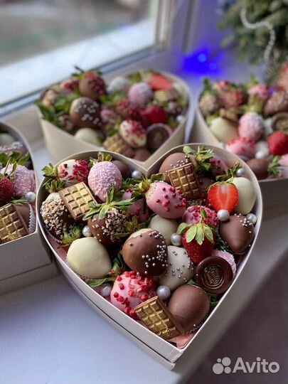 Клубника в шоколаде Сердце