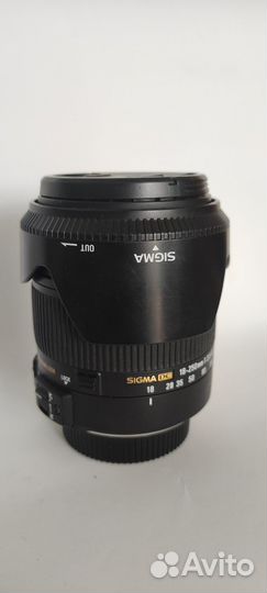 Объектив sigma 18-250 для nikon