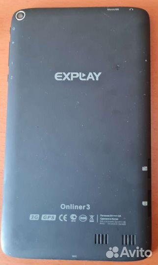 GPS Навигатор-видеорегистратор explay 3g с Симкарт