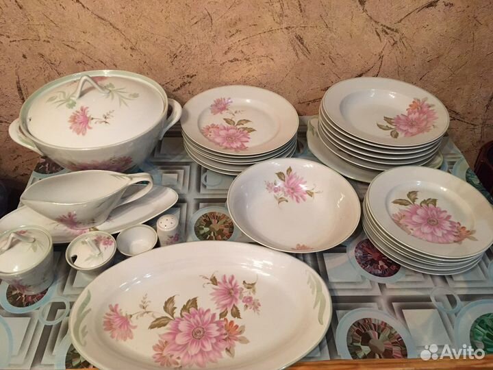 Сервиз столовый дулево Пион