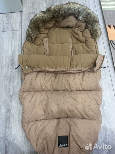 Зимний конверт-муфта в коляску Elodie