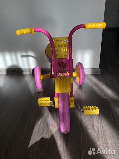 Детский велосипед трехколесный Зубренок