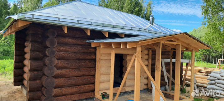 Конопатка сруба