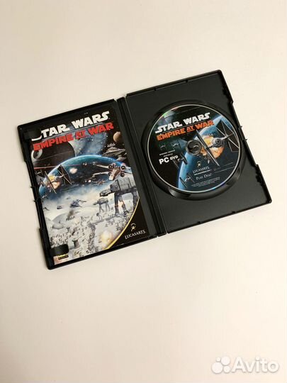 Star Wars: Empire AT War лицензия Европа DVD-box