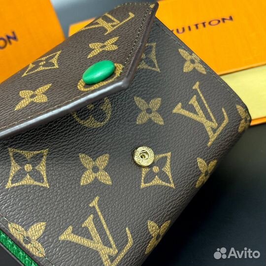 Louis vuitton кошелек женский натуральная канва