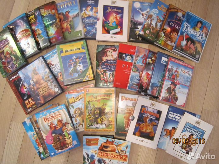 Коллекция dvd для детей