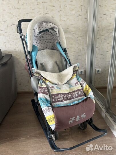 Санки- коляска ника