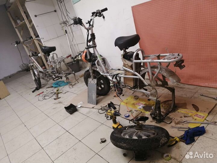 Ремонт электровелосипедов
