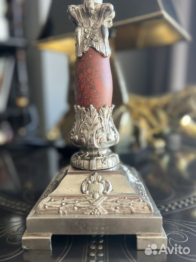 Керосиновая лампа антикварная