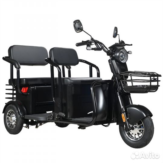 Пассажирский электротрицикл 1000w 60v 20ah