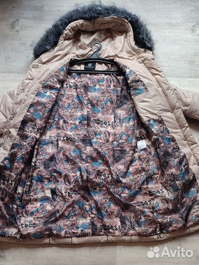 Пуховик зимний 52-56