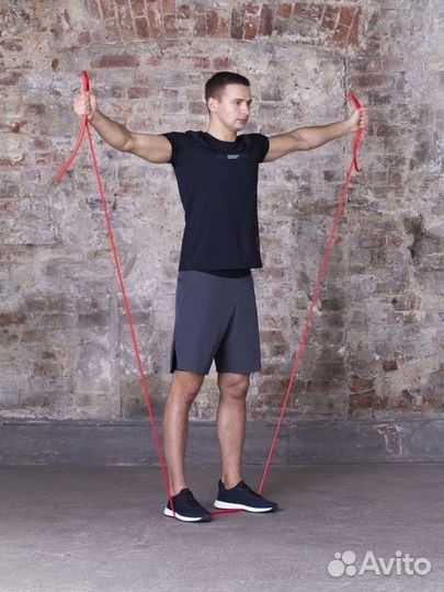 Эспандер силовой ES-609, TPR, 7-9 кг