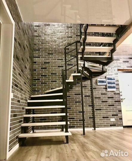 Лестницы на металлокаркасе