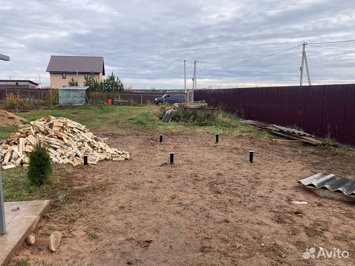 Винтовые сваи. Установка за 1 день