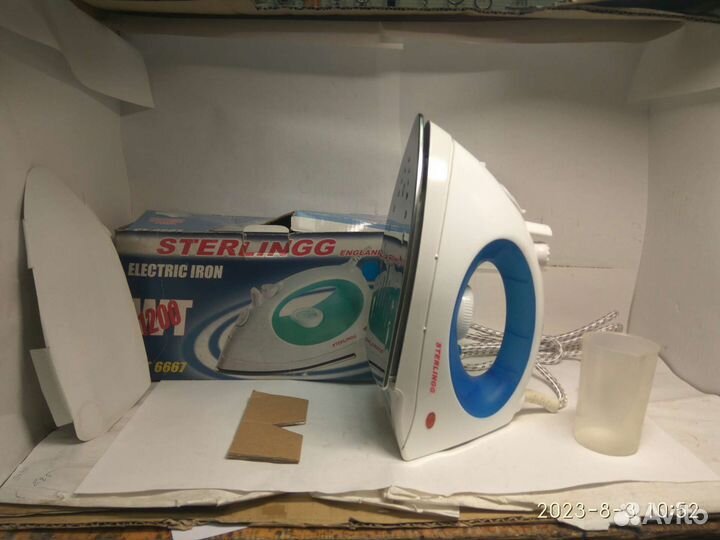 Утюг sterlingg новый 1200Вт