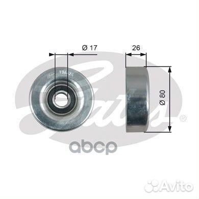 Ролик ремня приводного honda civic/jazz 1.2/1.4