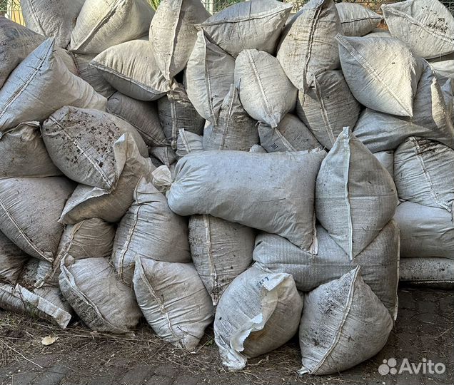 Навоз конский в мешках