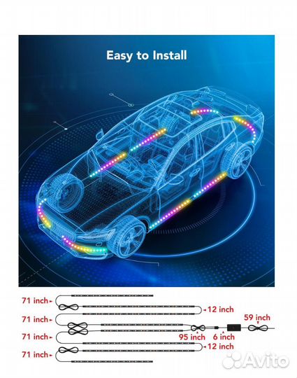 Подсветка днища Govee