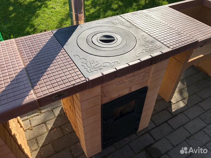 Печь под казан